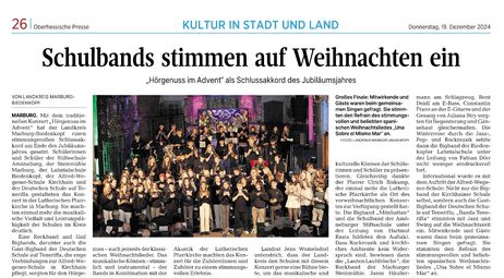 Oberhessische Presse, 19.12.2024